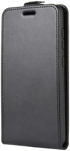 Samsung Galaxy A31 Hoesje Verticale Flip Portemonnee Book Case Zwart afbeelding 4