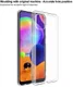 IMAK Series Samsung Galaxy A31 Hoesje Flexibel en Dun TPU Transparant afbeelding 4