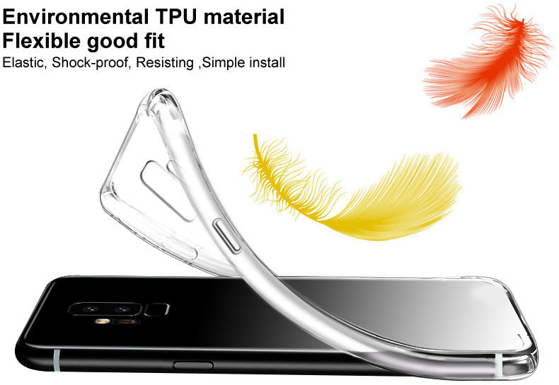 IMAK Series Samsung Galaxy A31 Hoesje Flexibel en Dun TPU Transparant afbeelding 3