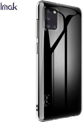 IMAK Series Samsung Galaxy A31 Hoesje Flexibel en Dun TPU Transparant afbeelding 8