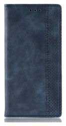 OPPO A91 Vintage Portemonnee Hoesje Blauw afbeelding