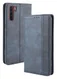 OPPO A91 Vintage Portemonnee Hoesje Blauw afbeelding 9