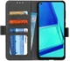 OPPO A52 / A72 Hoesje Portemonnee Kunstleer Book Case Zwart afbeelding 1