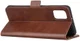 OPPO A52 / A72 Hoesje Portemonnee Kunstleer Book Case Coffee afbeelding 5