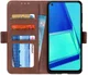 OPPO A52 / A72 Hoesje Portemonnee Kunstleer Book Case Coffee afbeelding 1