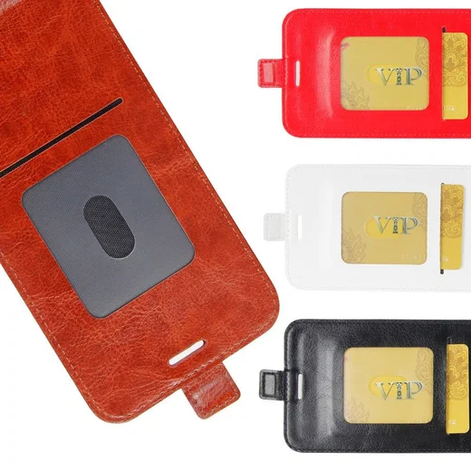 Oppo A52/A72 Flip Hoesje Verticaal Zwart afbeelding 7