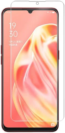 Oppo A91 Screenprotector 2.5D Arc Edge Tempered Glass afbeelding 1