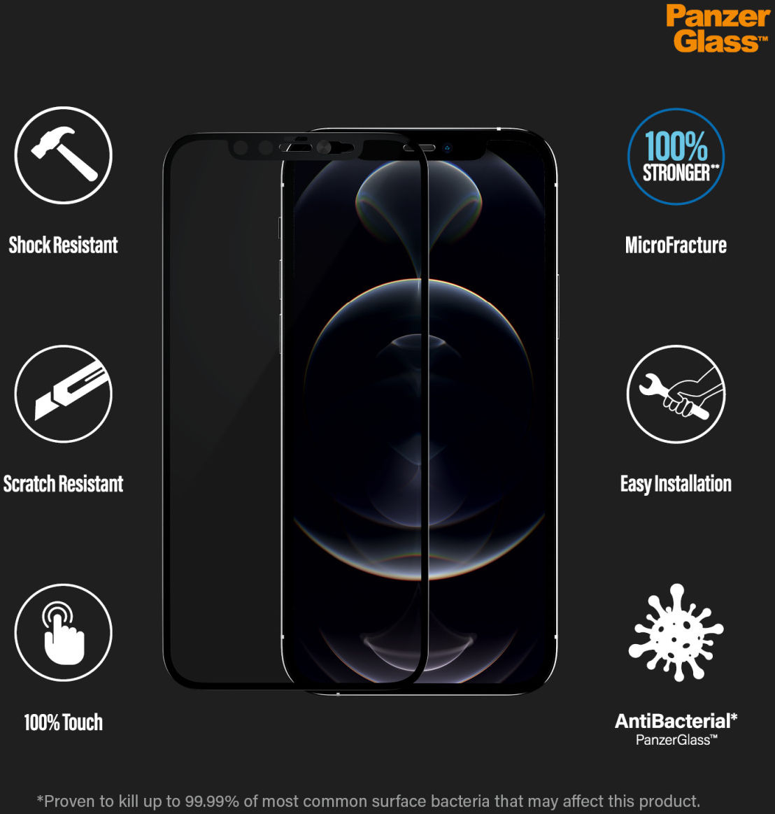 PanzerGlass Camslider CF Glass Apple iPhone 12 Mini afbeelding 6