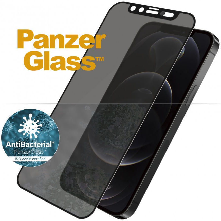 PanzerGlass Privacy Camslider CF Glass Apple iPhone 12 / 12 Pro afbeelding 3
