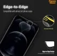 PanzerGlass iPhone 12 Pro Max Case Friendly Screenprotector Zwart afbeelding 7