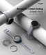 Ringke Air Sports Bezel Styling Watch Active 2 44MM Combo Pack Clear afbeelding 10