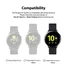 Ringke Air Sports Bezel Styling Watch Active 2 44MM Combo Pack Clear afbeelding 12