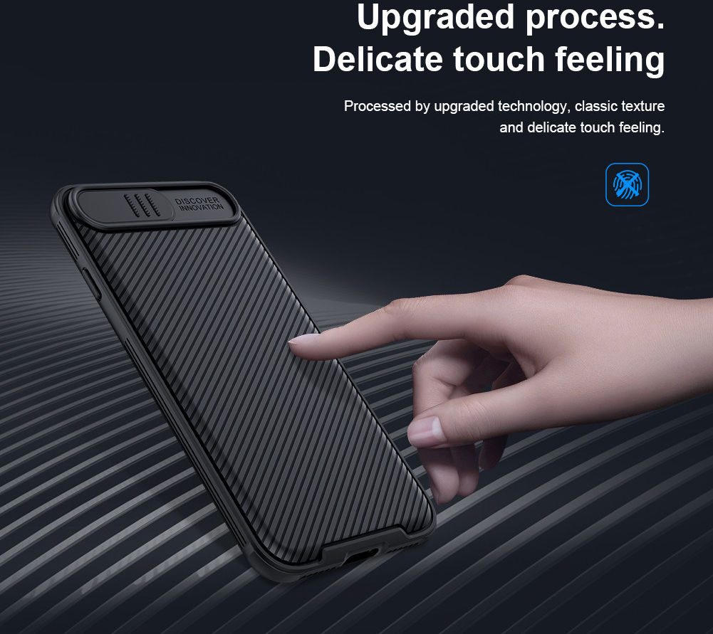 Nillkin CamShield Apple iPhone SE 2020 Hoesje met Camera Slider Zwart afbeelding 9