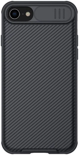 Nillkin CamShield Apple iPhone SE 2020 Hoesje met Camera Slider Zwart afbeelding 2