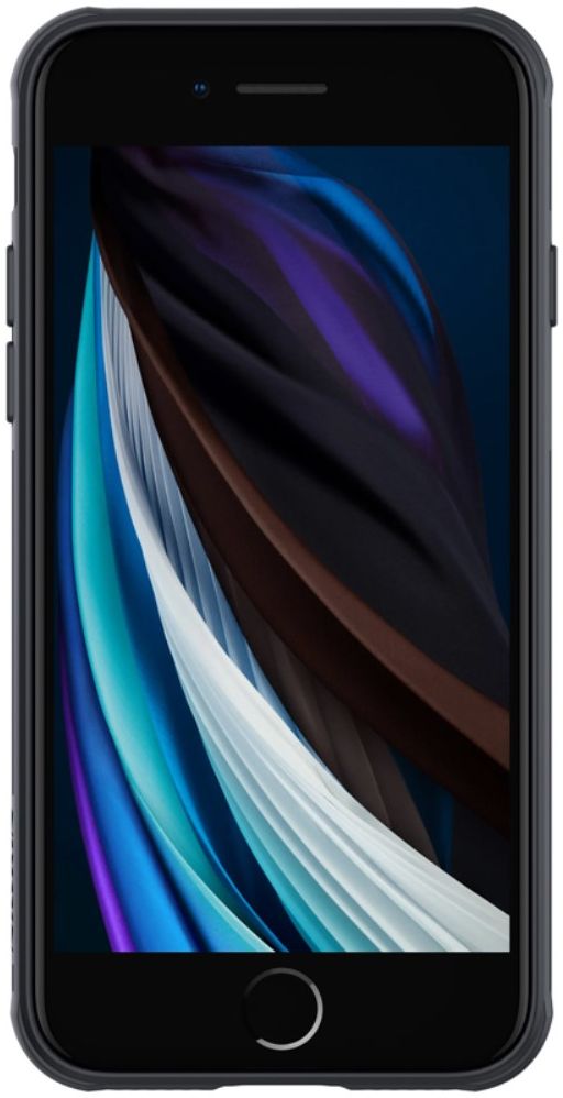 Nillkin CamShield Apple iPhone SE 2020 Hoesje met Camera Slider Zwart afbeelding 4
