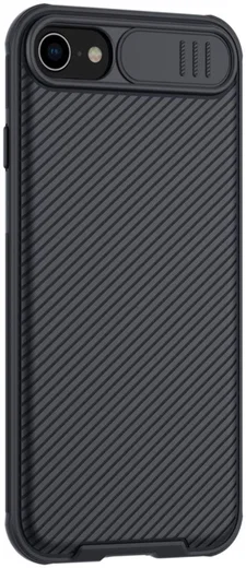 Nillkin CamShield Apple iPhone SE 2020 Hoesje met Camera Slider Zwart afbeelding 5