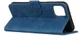 Apple iPhone 12 Mini Hoesje Retro Wallet Book Case Blauw afbeelding 4