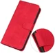 Apple iPhone 12 Mini Hoesje Retro Wallet Book Case Rood afbeelding 9