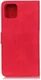 Apple iPhone 12 Mini Hoesje Retro Wallet Book Case Rood afbeelding 3