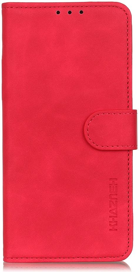 Apple iPhone 12 Mini Hoesje Retro Wallet Book Case Rood afbeelding 5