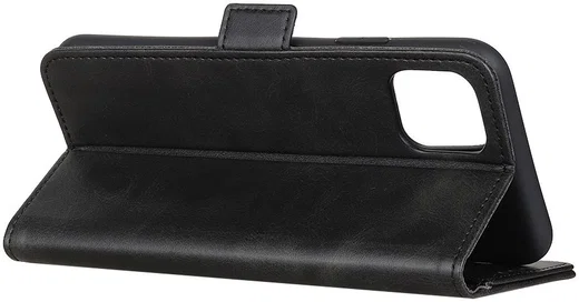 Apple iPhone 12 Mini Hoesje Portemonnee Book Case Zwart afbeelding 6