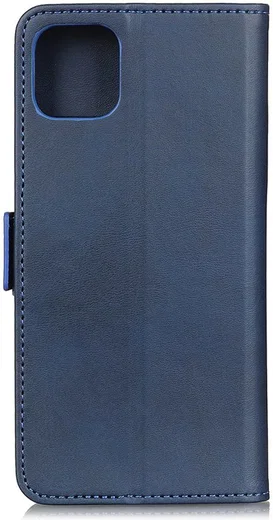 Apple iPhone 12 / 12 Pro Hoesje Portemonnee Book Case Blauw afbeelding 5
