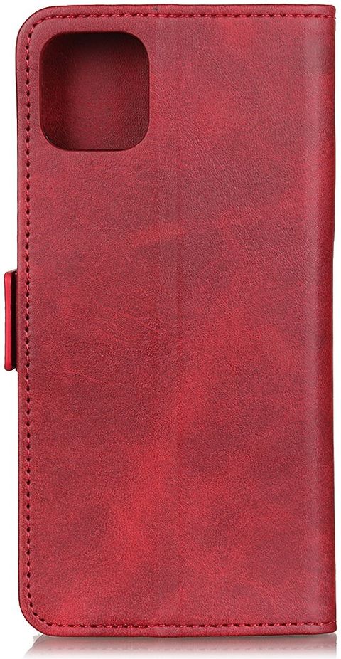 Apple iPhone 12 / 12 Pro Hoesje Portemonnee Book Case Rood afbeelding 6