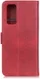 Samsung Galaxy Note 20 Hoesje Portemonnee Rood afbeelding 3