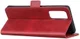 Samsung Galaxy Note 20 Hoesje Portemonnee Rood afbeelding 4