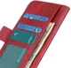 Samsung Galaxy Note 20 Hoesje Portemonnee Rood afbeelding 5