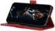 Samsung Galaxy Note 20 Hoesje Portemonnee Rood afbeelding 6