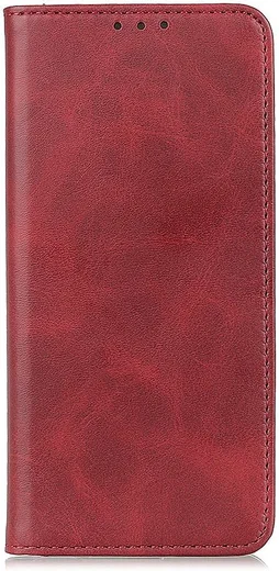 Samsung Galaxy Note 20 Ultra Hoesje Portemonnee Splitleer Rood afbeelding 3