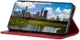 Samsung Galaxy Note 20 Ultra Hoesje Portemonnee Splitleer Rood afbeelding 4