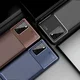 Samsung Galaxy Note 20 Hoesje Siliconen Carbon Blauw afbeelding 3