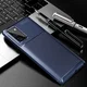 Samsung Galaxy Note 20 Hoesje Siliconen Carbon Blauw afbeelding 4
