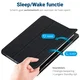 Samsung Galaxy Tab S7 Plus Tri-fold Hoes Zwart afbeelding 7