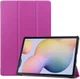 Samsung Galaxy Tab S7 Plus Tri-fold Hoes Paars afbeelding 1