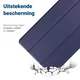 Samsung Galaxy Tab A7 (2020 / 2022) Hoes Tri-fold Book Case Blauw afbeelding 2