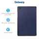 Samsung Galaxy Tab A7 (2020 / 2022) Hoes Tri-fold Book Case Blauw afbeelding 3