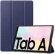 Samsung Galaxy Tab A7 (2020 / 2022) Hoes Tri-fold Book Case Blauw afbeelding 1