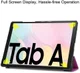 Samsung Galaxy Tab A7 (2020 / 2022) Hoes Tri-fold Book Case Paars afbeelding 4