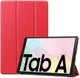 Samsung Galaxy Tab A7 (2020 / 2022) Hoes Tri-fold Book Case Rood afbeelding 1