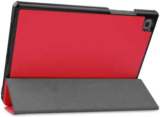 Samsung Galaxy Tab A7 (2020 / 2022) Hoes Tri-fold Book Case Rood afbeelding 6