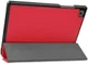 Samsung Galaxy Tab A7 (2020 / 2022) Hoes Tri-fold Book Case Rood afbeelding 6