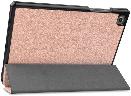 Samsung Galaxy Tab A7 (2020 / 2022) Hoes Tri-fold Book Case Roze Goud afbeelding 9