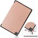 Samsung Galaxy Tab A7 (2020 / 2022) Hoes Tri-fold Book Case Roze Goud afbeelding 10