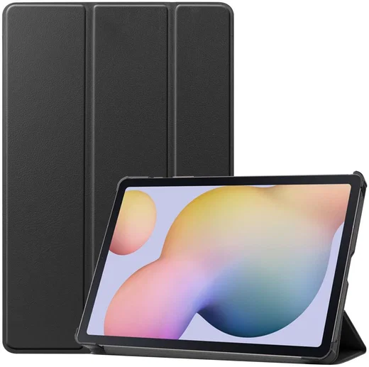 Samsung Galaxy Tab S7 Tri-fold Hoes Zwart afbeelding 1