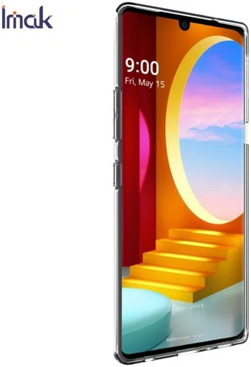 IMAK UX-5 LG Velvet Hoesje Flexibel en Dun TPU Transparant afbeelding 5