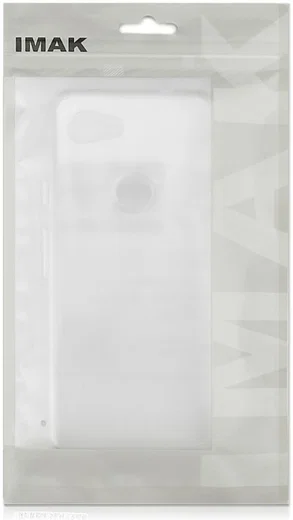 IMAK UX-5 LG Velvet Hoesje Flexibel en Dun TPU Transparant afbeelding 6