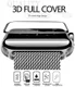 Apple Watch 42MM 2-in-1 Screenprotector 3D Volledig Dekkend Zwart afbeelding 6